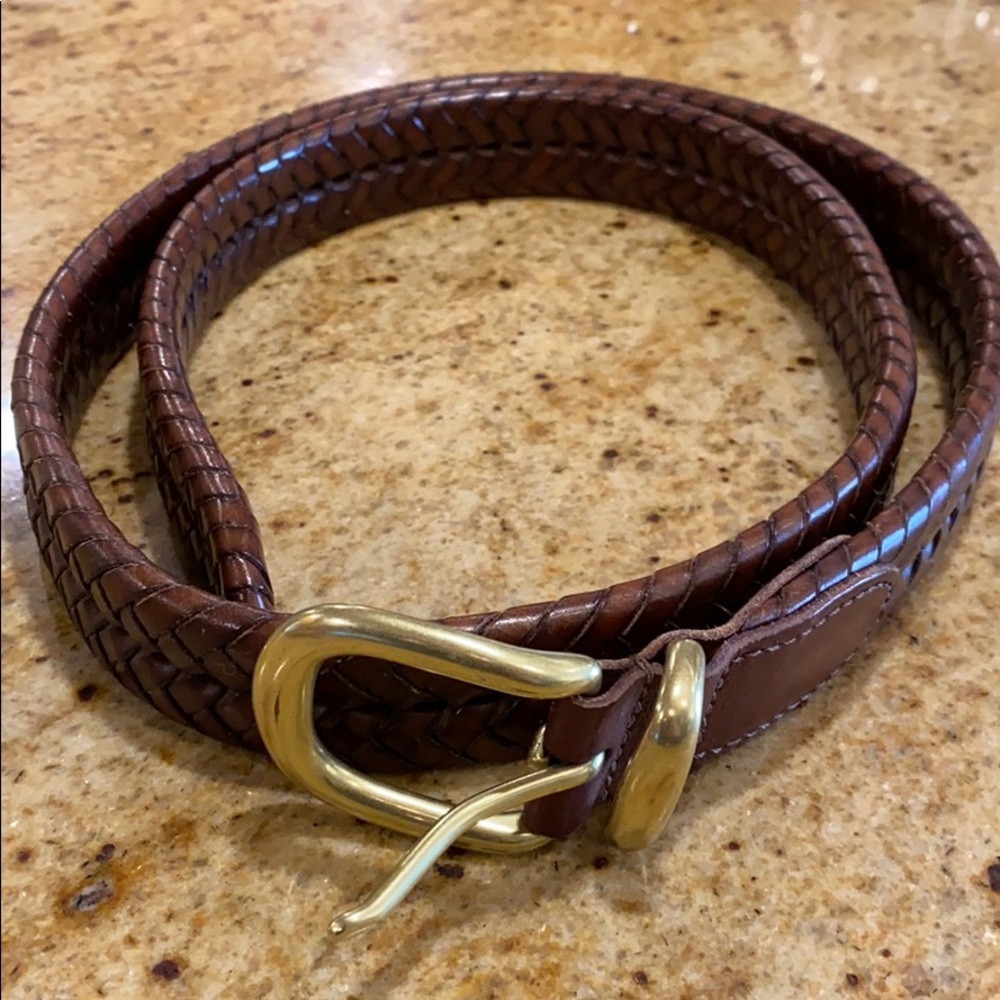 COACH Men’s Braided Belt Never Worn 40”